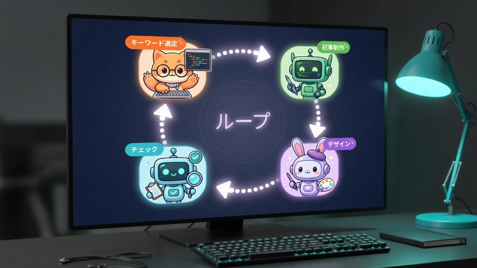 ループエンジニアリングとは？AIに業務を任せて回すWEB事業者の実践入門のアイキャッチ