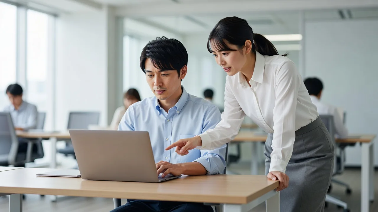 生成AI導入が現場で使われ続ける進め方｜社内AIを定着させる5ステップのアイキャッチ